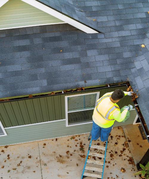 roof cleaning - moss and algae